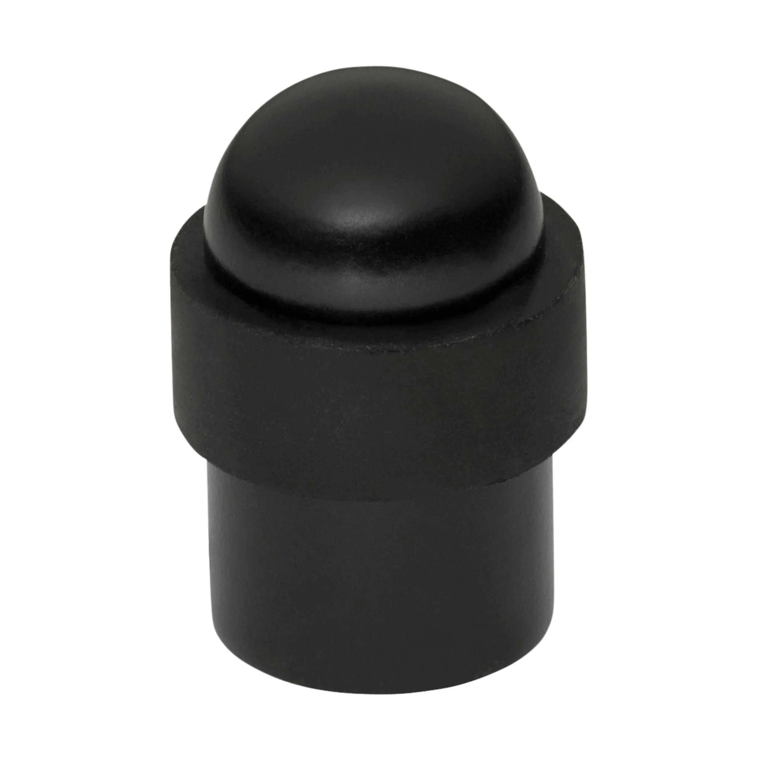 1871 Door Stop Domed Matte Black H50xD30mm