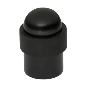 1871 Door Stop Domed Matte Black H50xD30mm