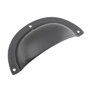 9561 Drawer Pull Sheet Brass Classic Matte Black H40xL97mm