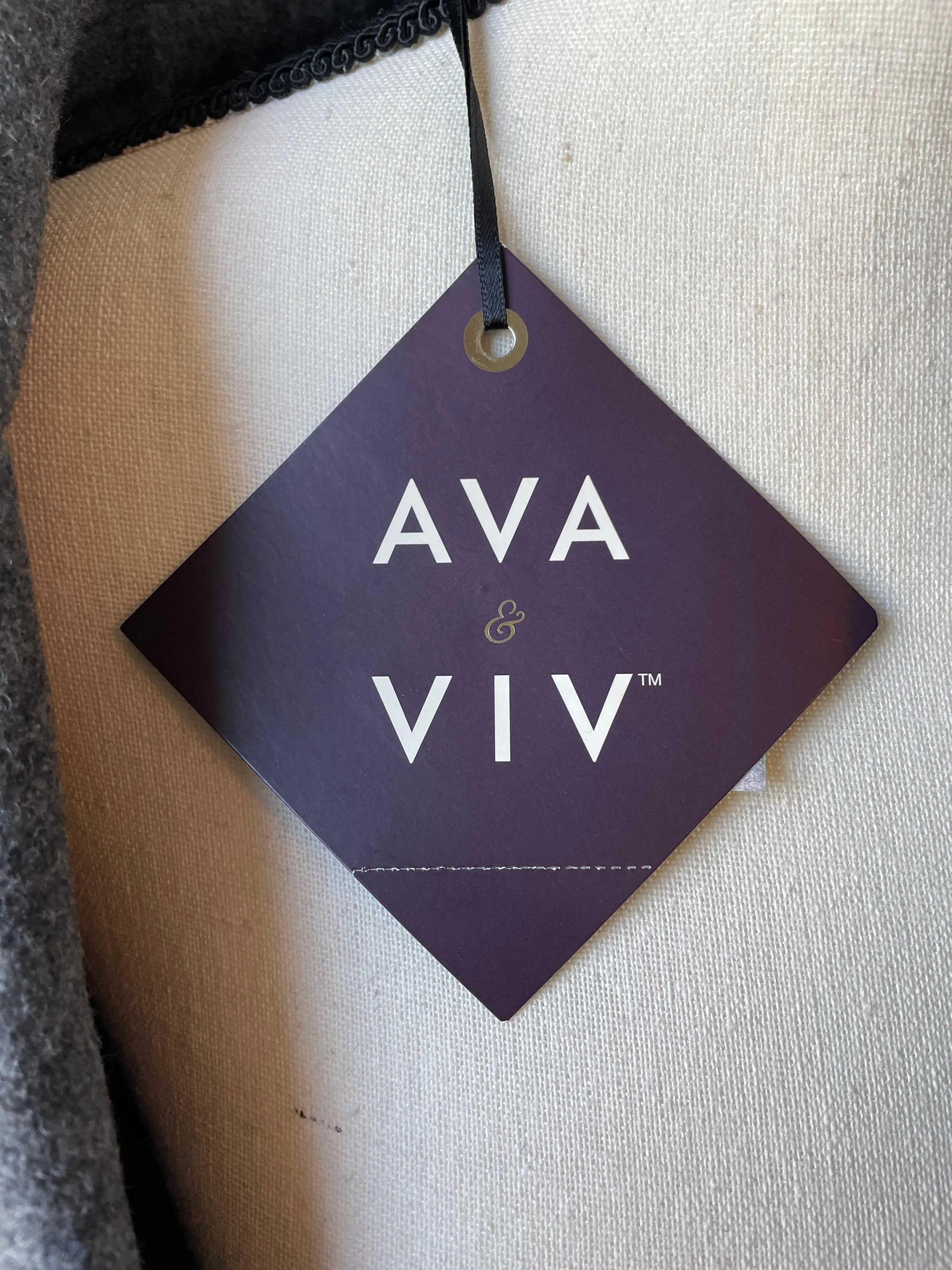 Ava & Viv Wool Trench Coat (XL)