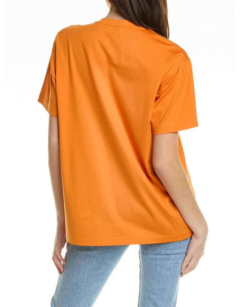 Burberry Logo Embroidered T-Shirt