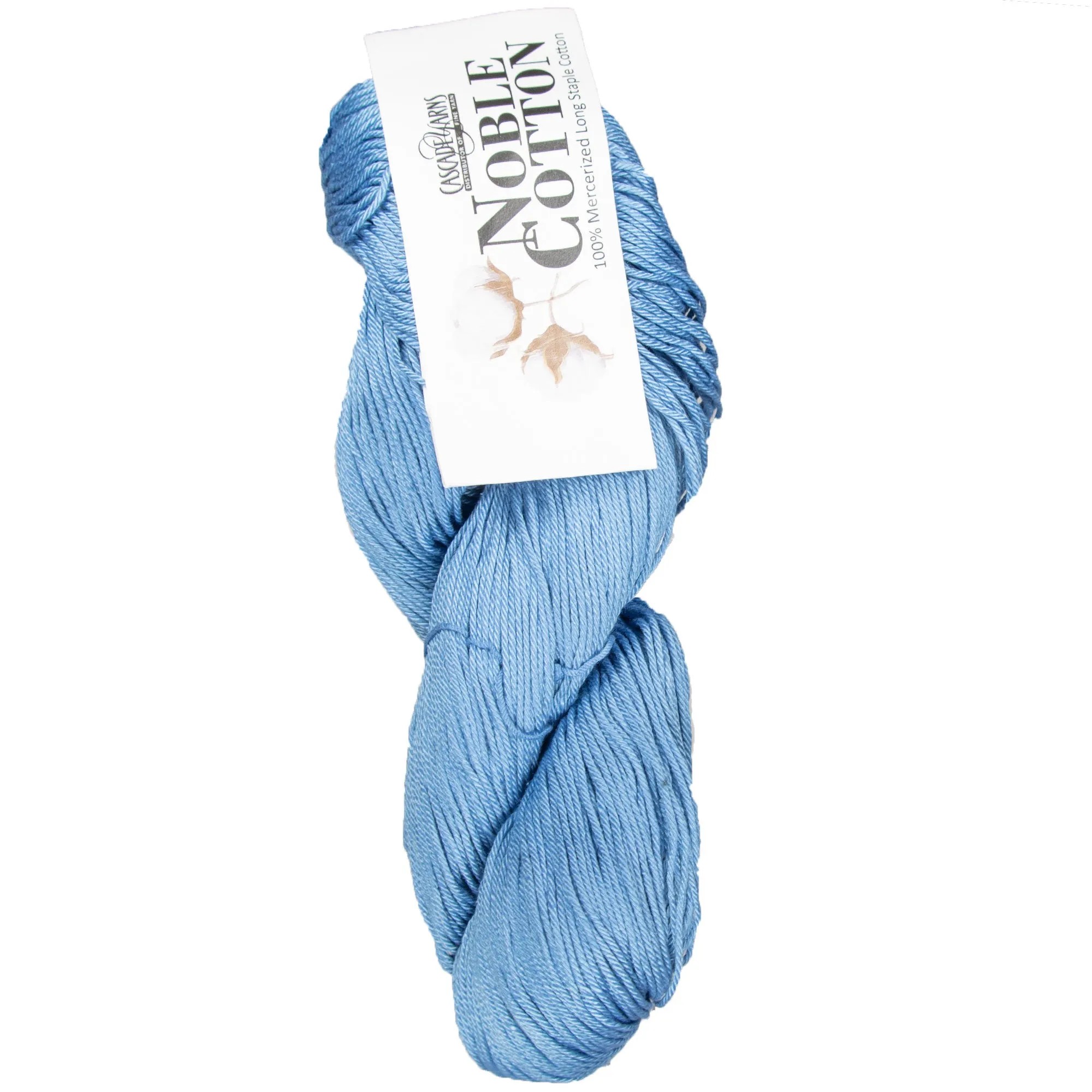Cascade Yarns Noble Cotton Yarn - 55 Cornflower Blue