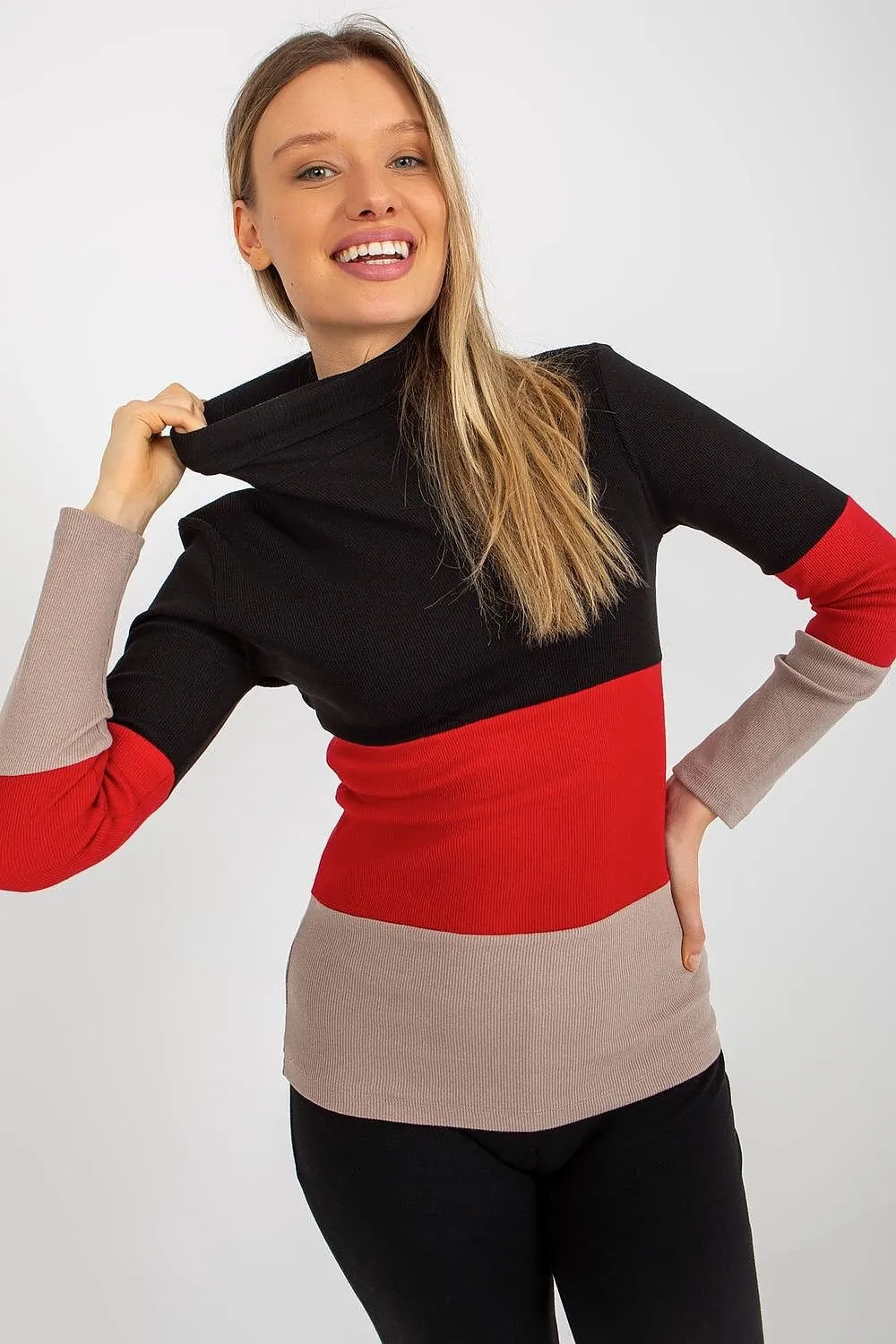 Chunky Knit Turtleneck Pullover