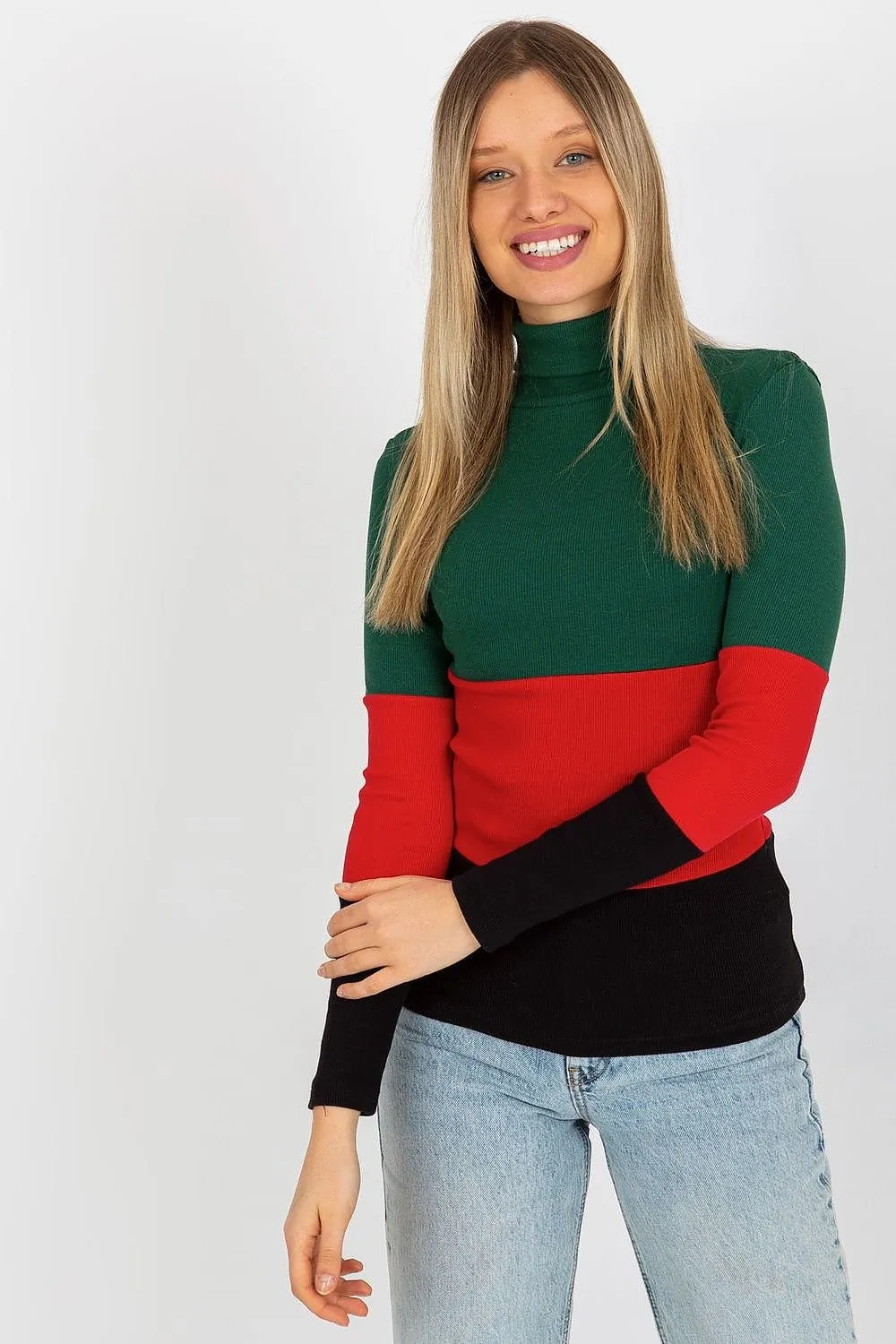Chunky Knit Turtleneck Pullover