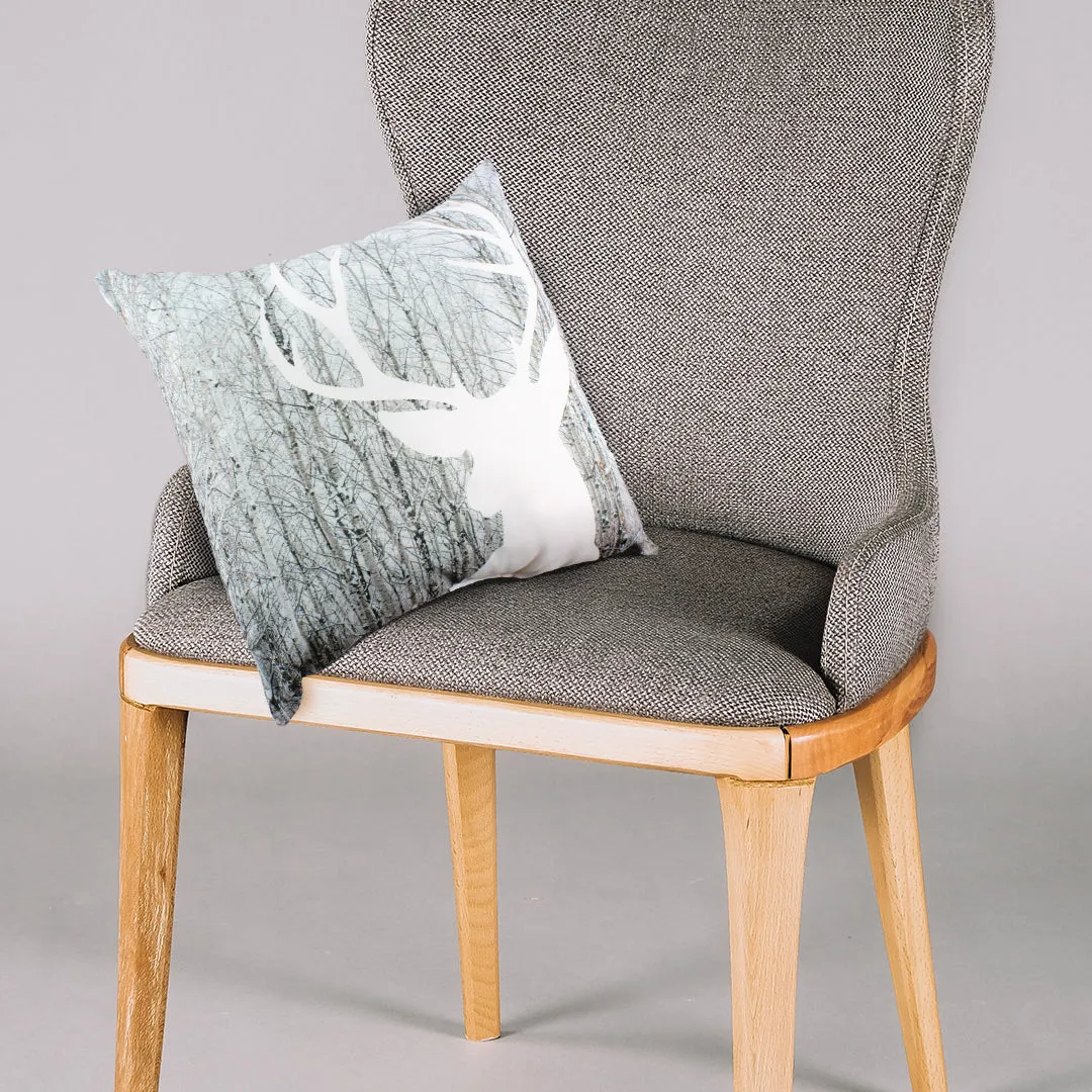Deer Silhouette Double Sided Pillow - 2 Styles