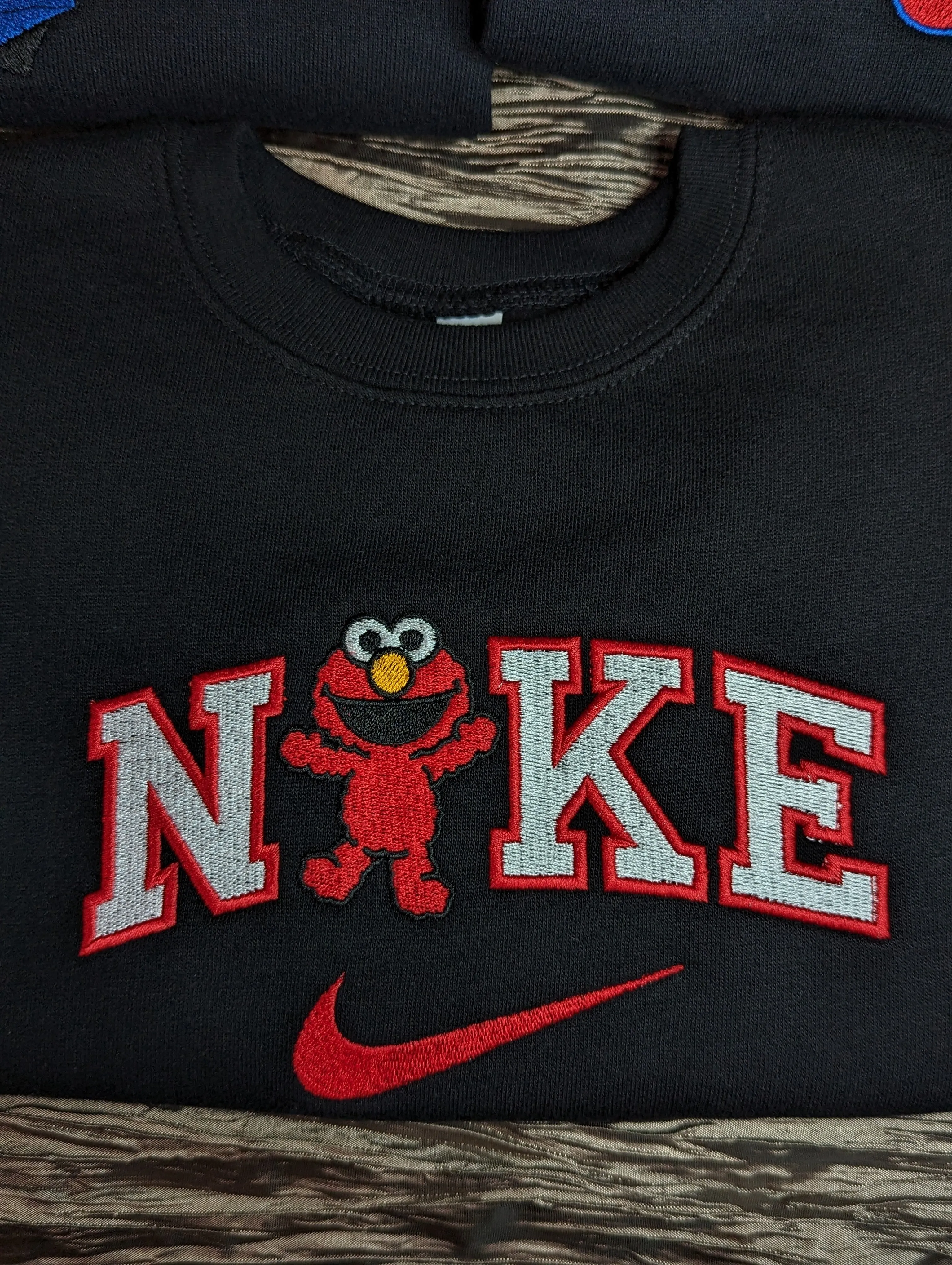 Elmo Embroidered Sweaters