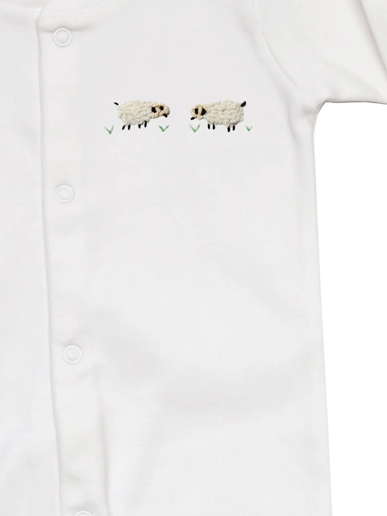 Footie, Sheep (Cream)