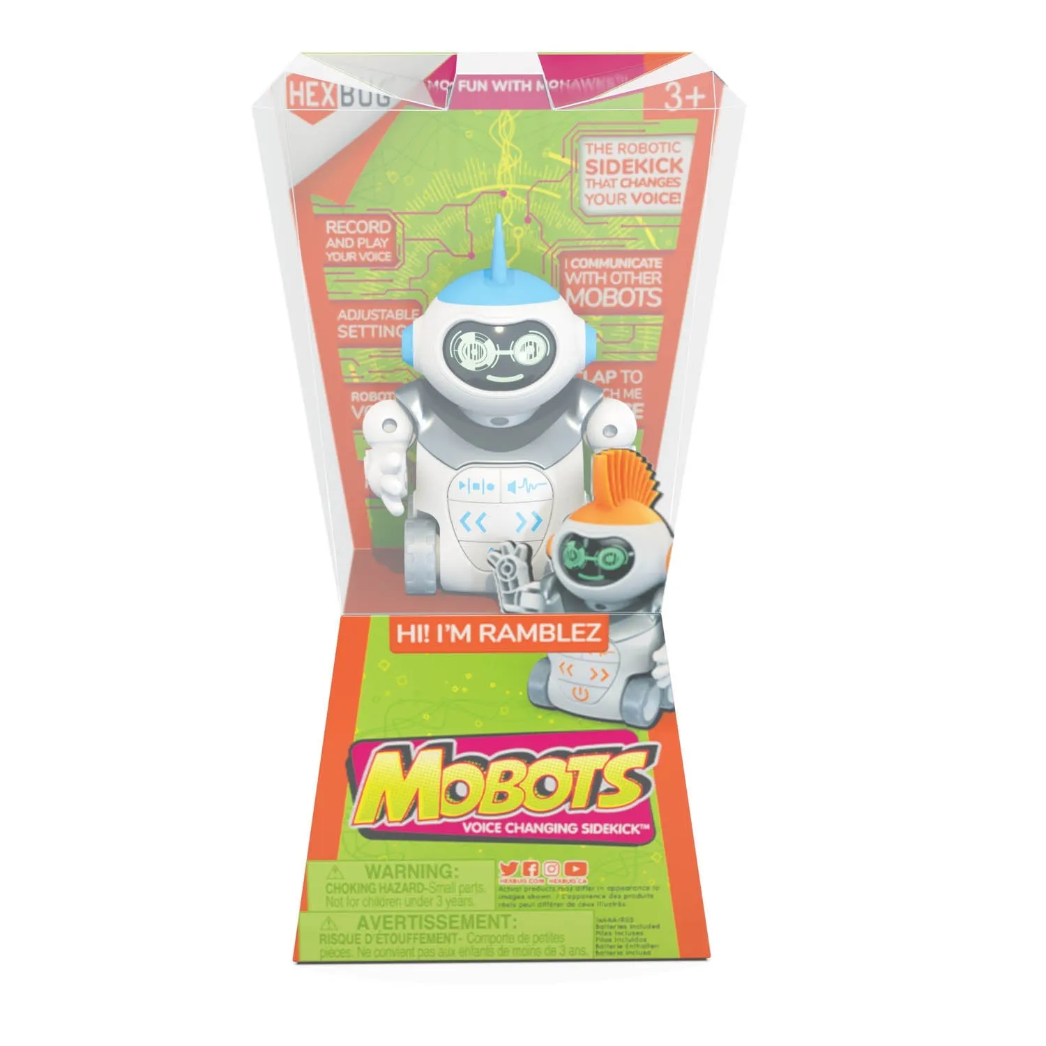 HEXBUG Mobots Ramblez Green Assorted Styles