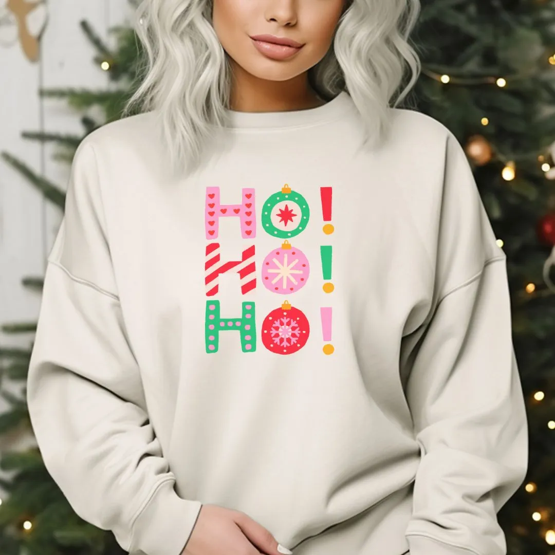 Ho, Ho, Ho Cute Christmas Sweatshirts