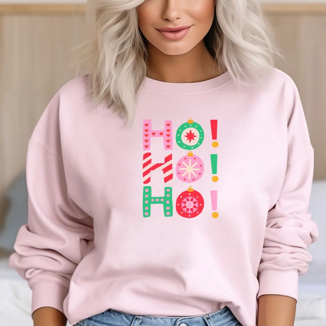 Ho, Ho, Ho Cute Christmas Sweatshirts