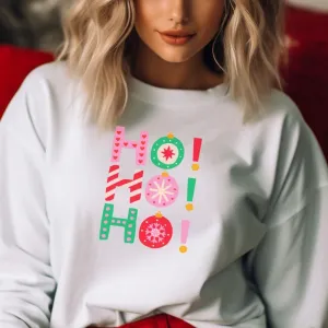 Ho, Ho, Ho Cute Christmas Sweatshirts