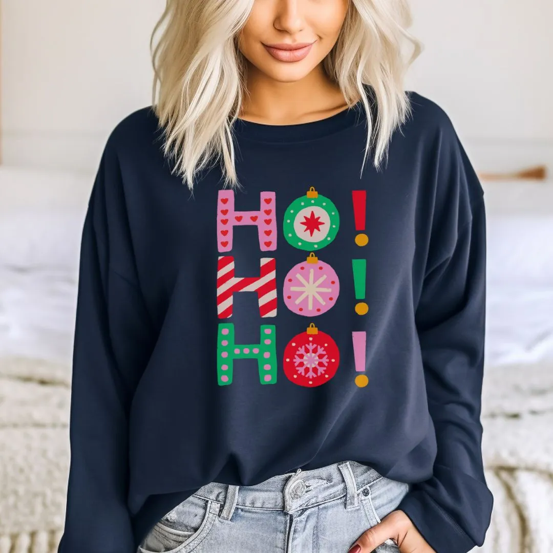 Ho, Ho, Ho Cute Christmas Sweatshirts