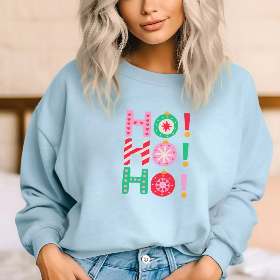 Ho, Ho, Ho Cute Christmas Sweatshirts