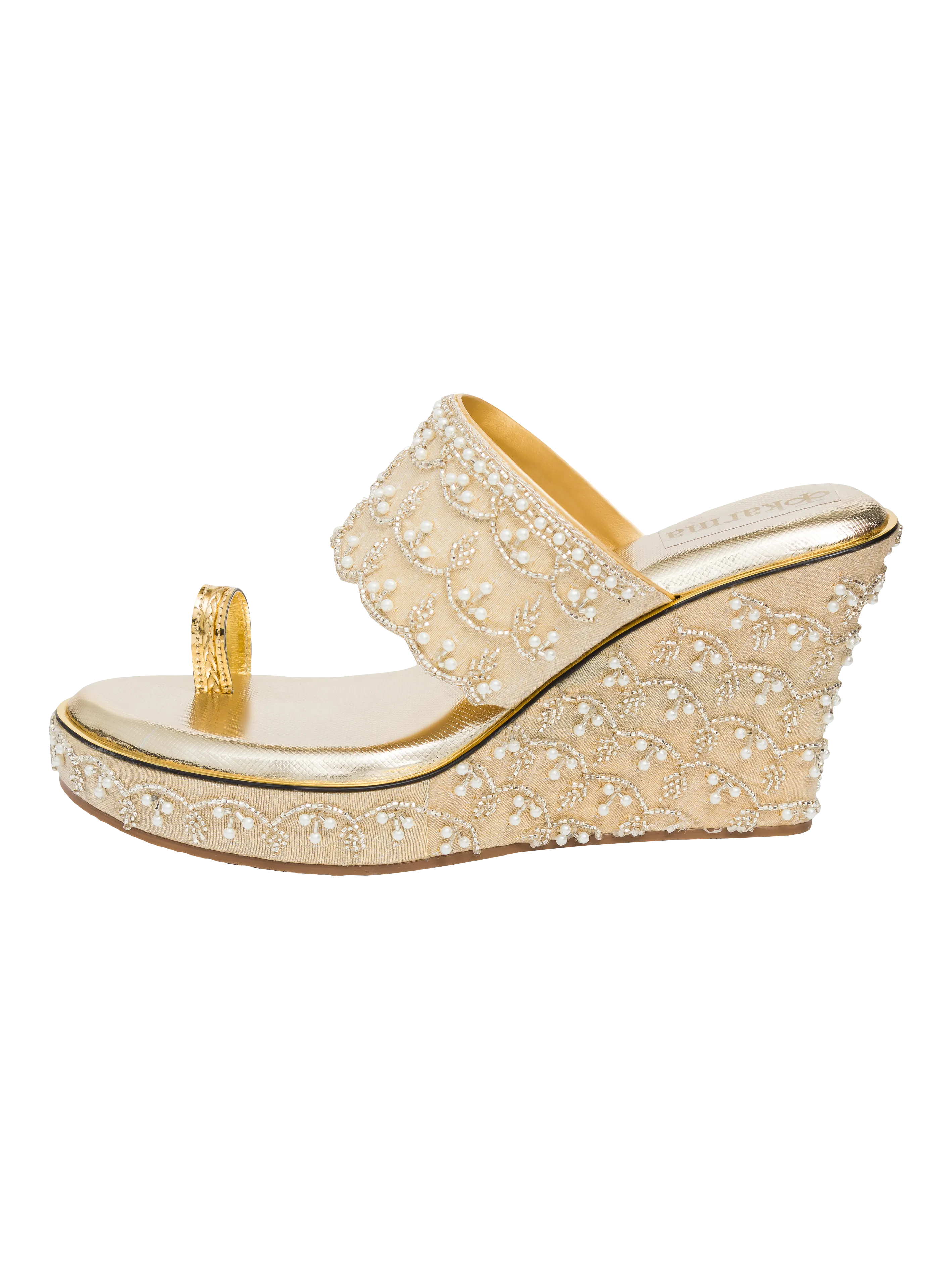 KALKI IN LIGHT GOLD