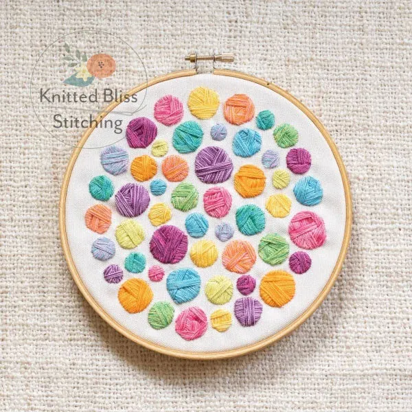 Knitted Bliss Stitching - Embroidery Kits