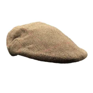 Laksen Bannock Mens Tweed Flat Cap - Woolard