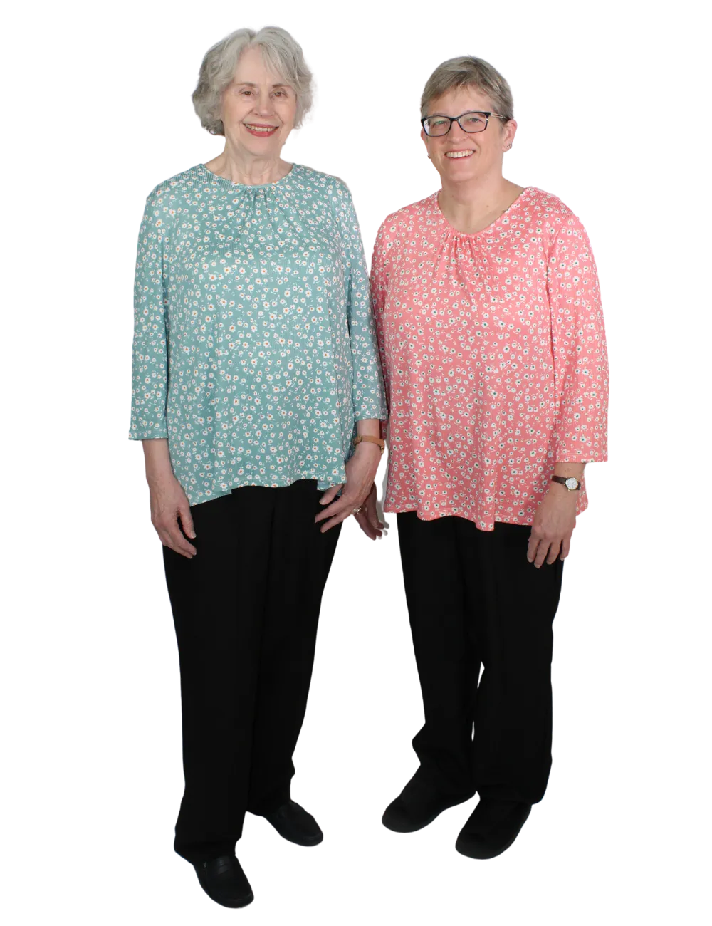 Leanne Adaptive Top - Pink Floral