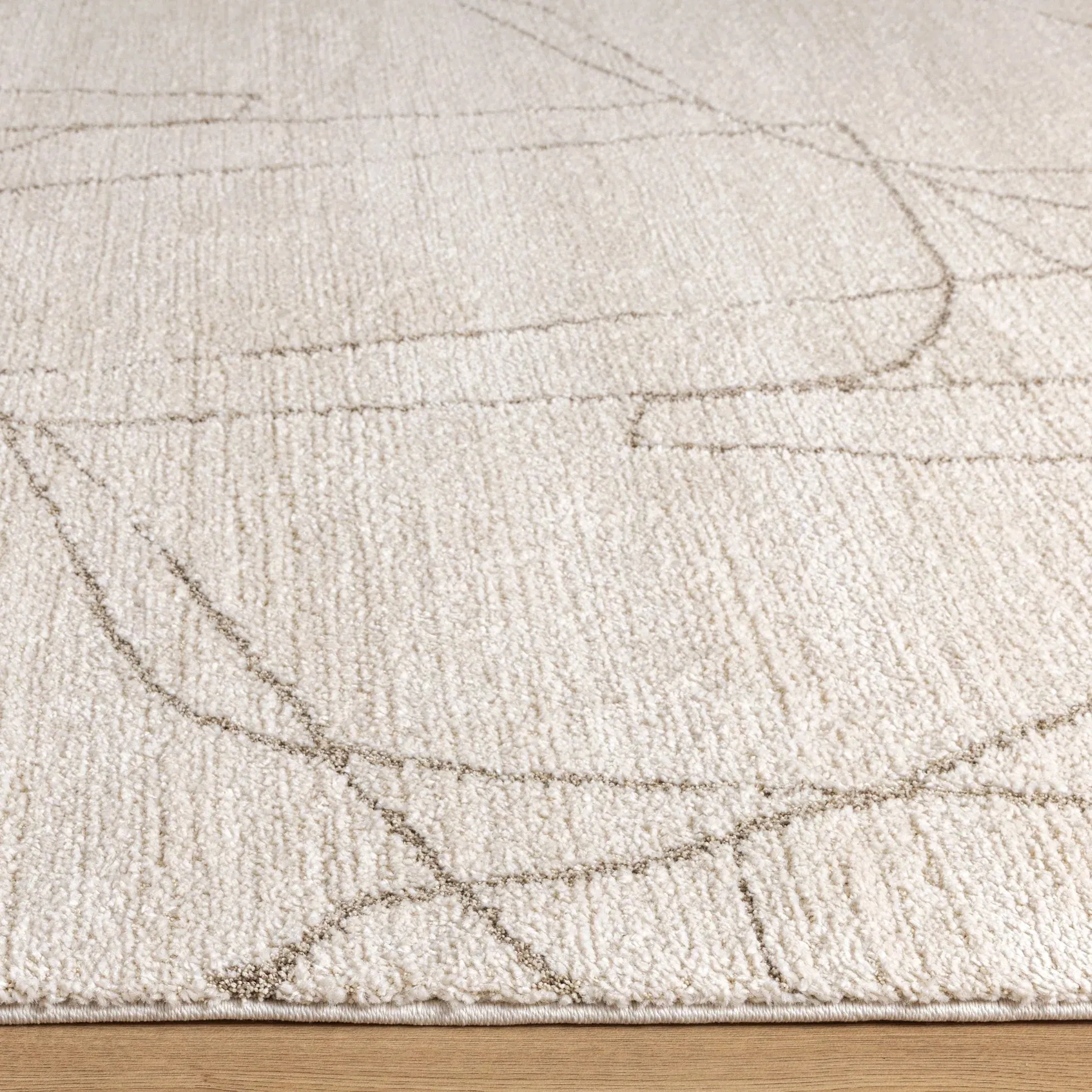 LEXI Curves Cream Rug