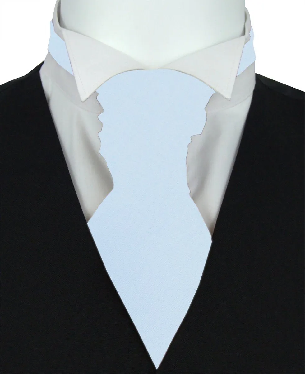 Light Blue Boys Wedding Cravat