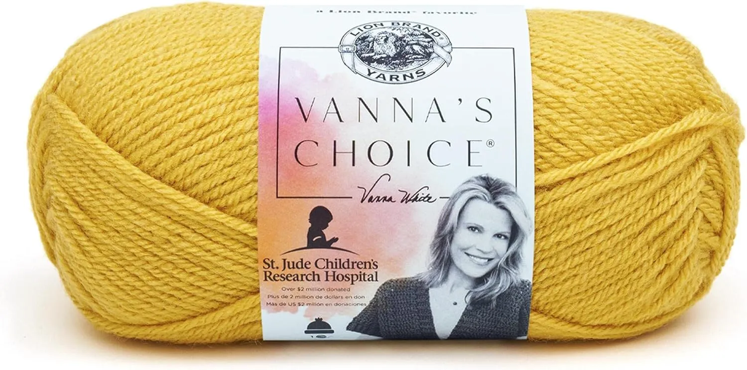 Lion Brand Vanna's Choice Yarn 100g - Mustard