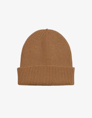 Merino Wool Beanie - Sahara Camel