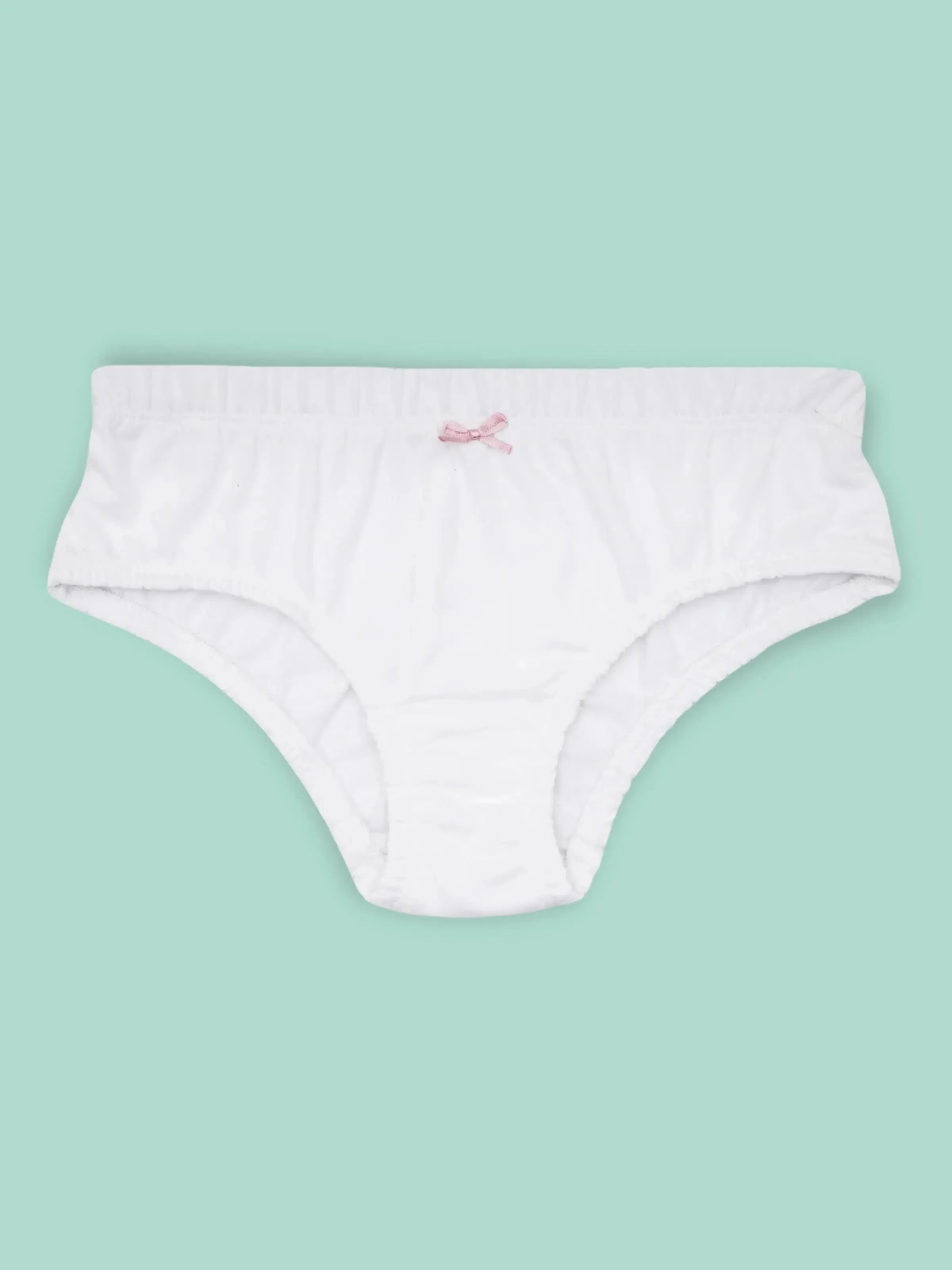 Mid Waist Cotton Hipster Panties | Rainbow Print & Solid Briefs