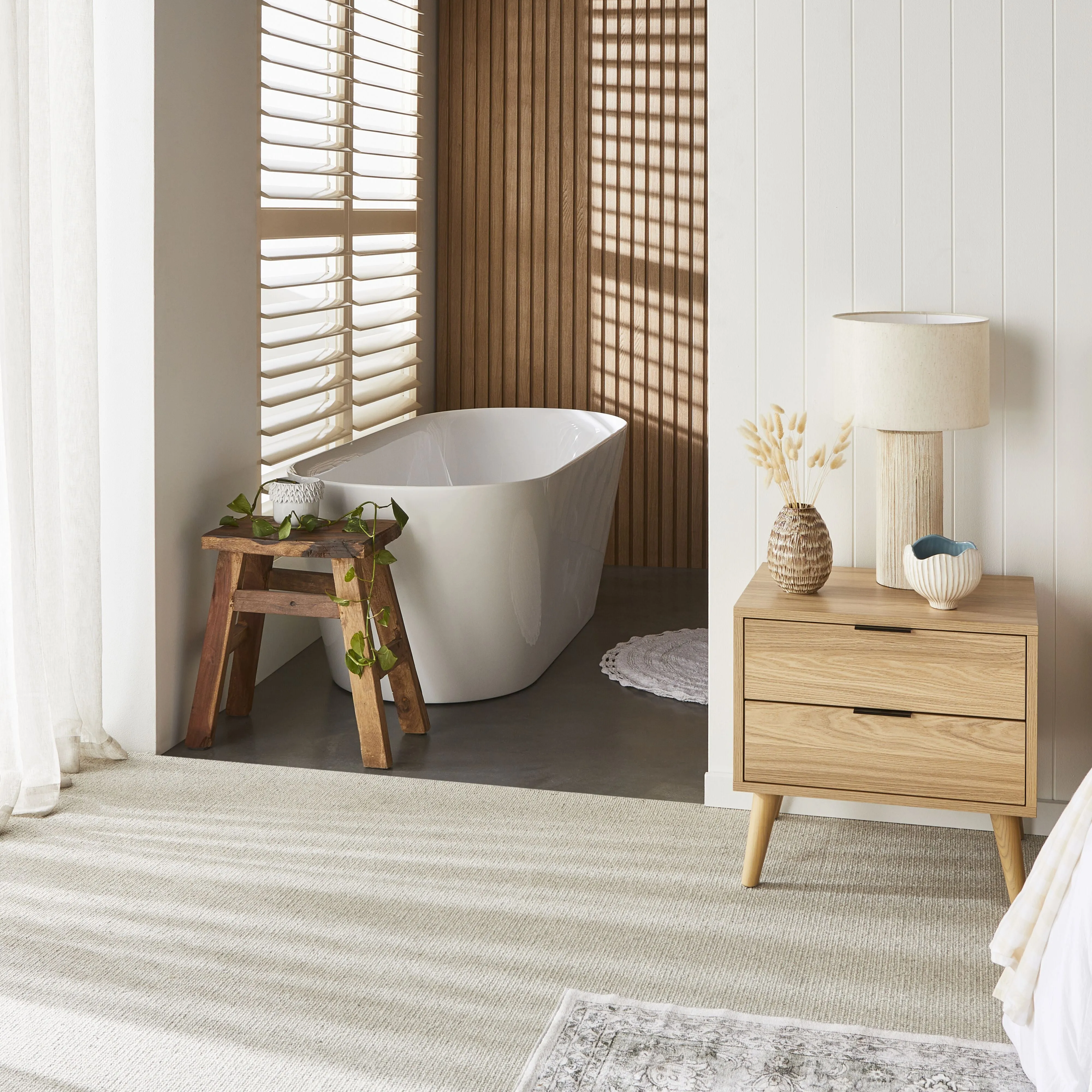 Milini Bath 1600mm White
