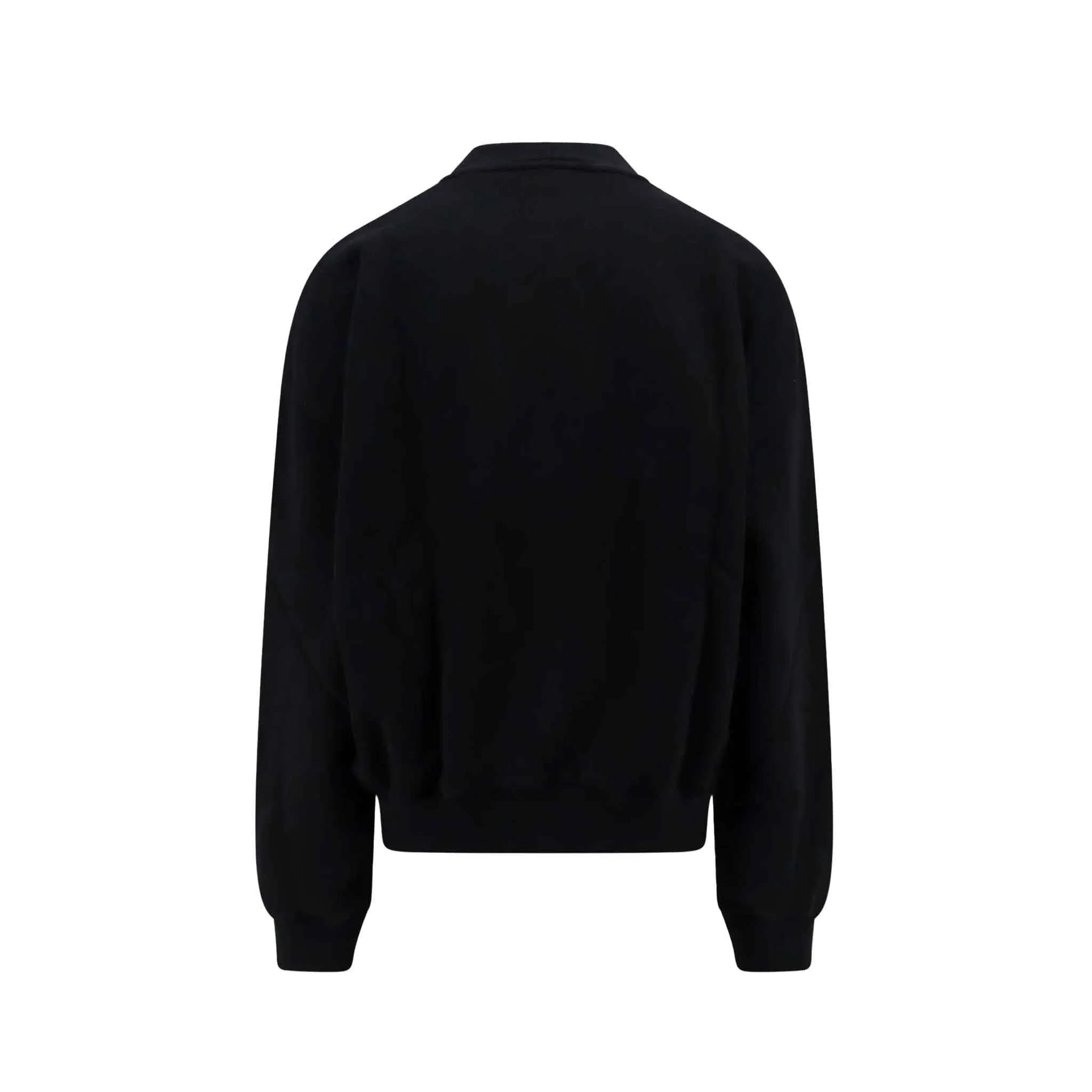 OFF-WHITE Off Stamp Skate Crewneck in Black