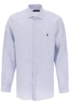 POLO RALPH LAUREN slim fit linen shirt