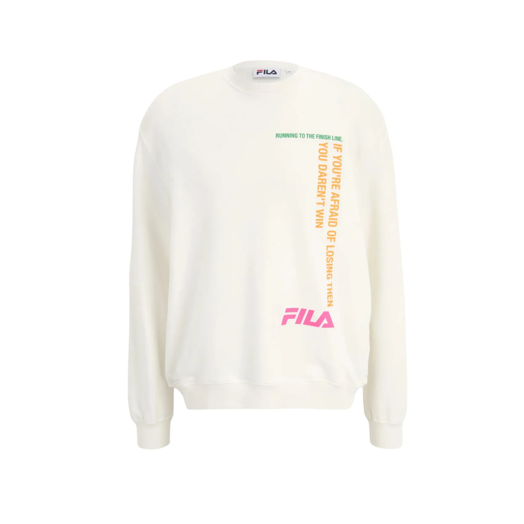 Printed Crewneck - White