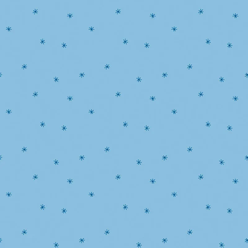 Pure Delight - Daisy Blue Yardage