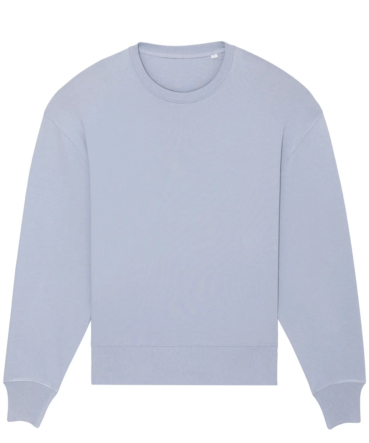 Radder oversized brushed crewneck (STSU857) | Serene Blue