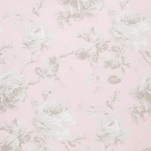 Rose Garden - Floral in Pink 108" Wide Backing