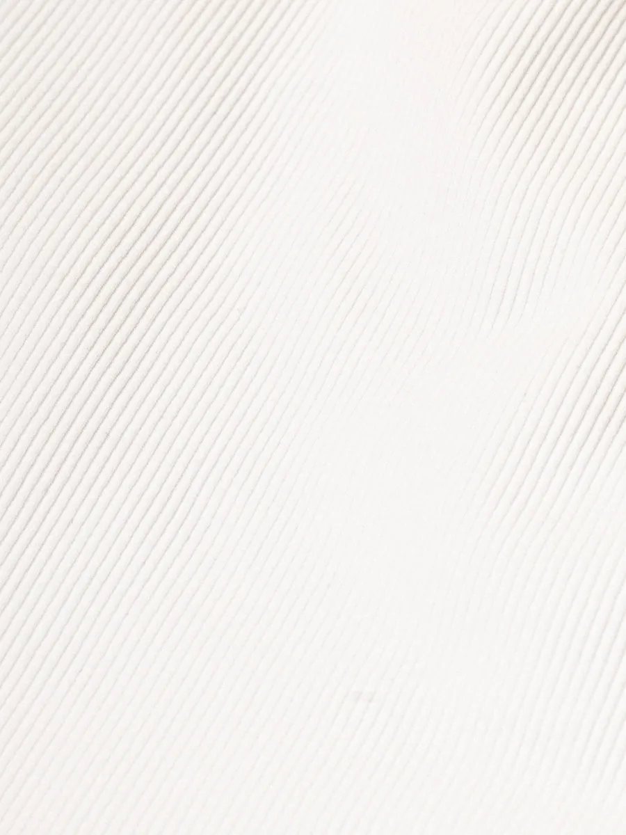 Seamless Cropped Cami in Pure White