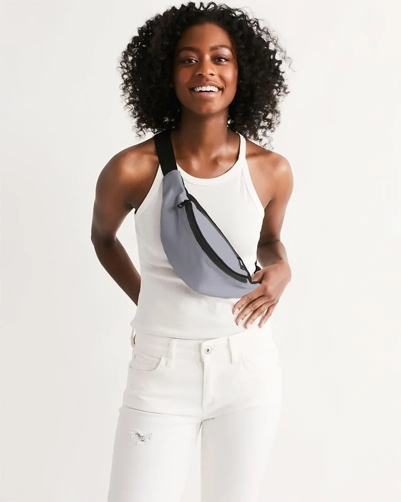 Shaded Pale Blue Gray Belt Bag | C10M10Y0K30