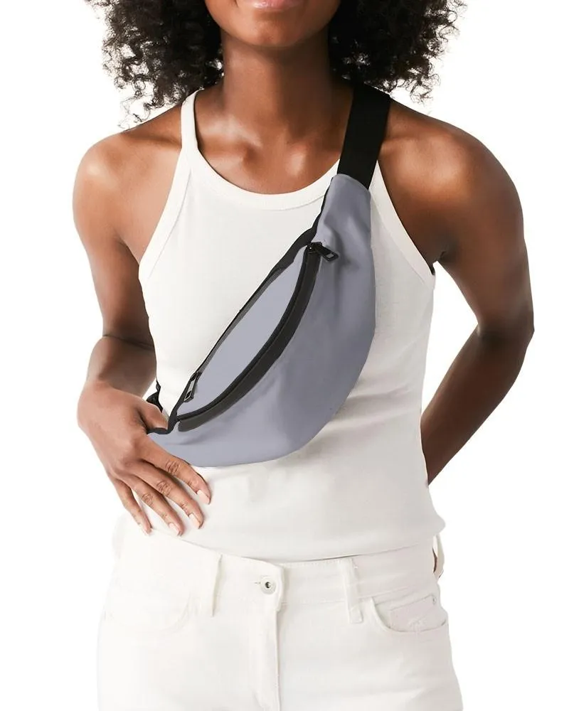 Shaded Pale Blue Gray Belt Bag | C10M10Y0K30
