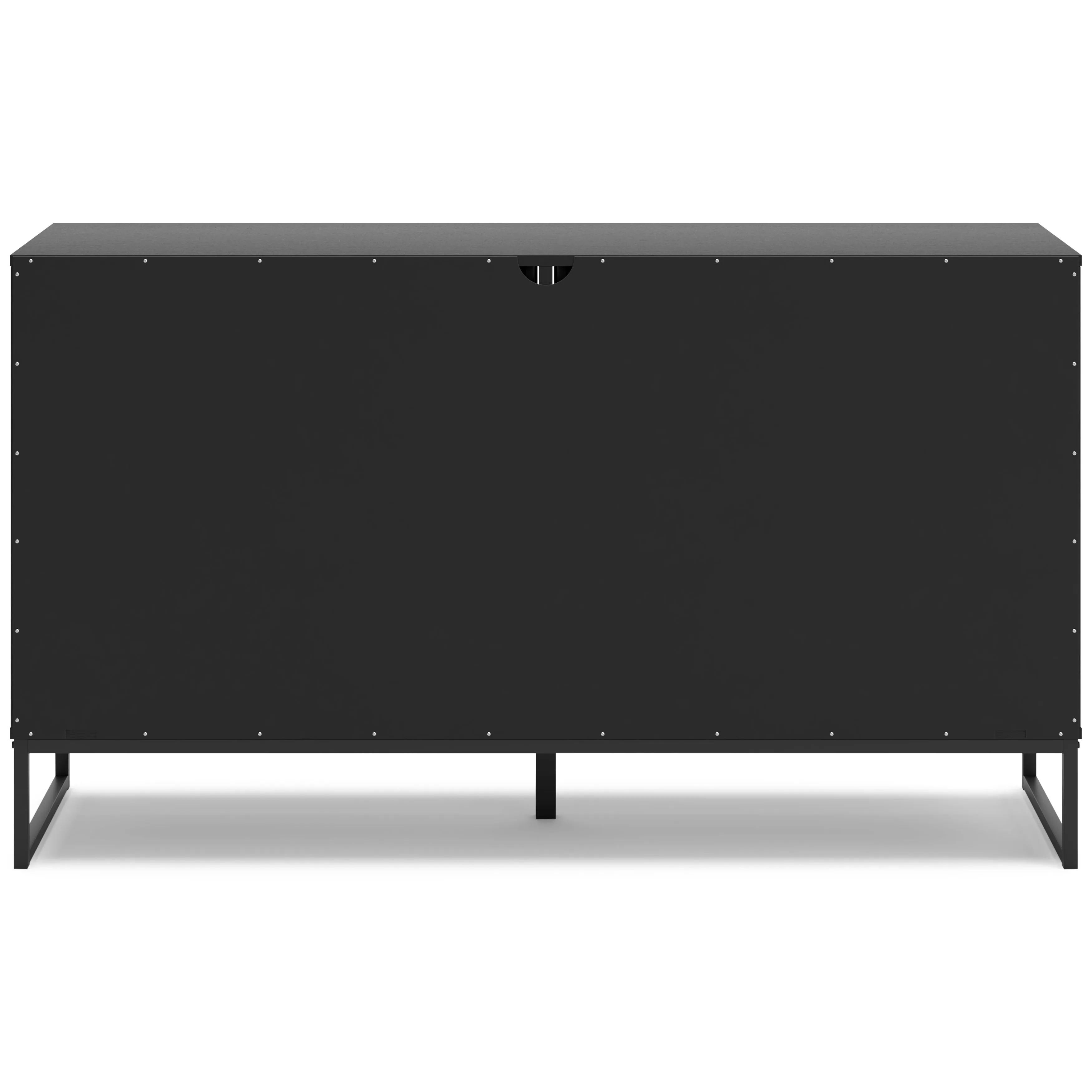 Socalle Twin Panel Headboard with Dresser, Chest and Nightstand in Black
