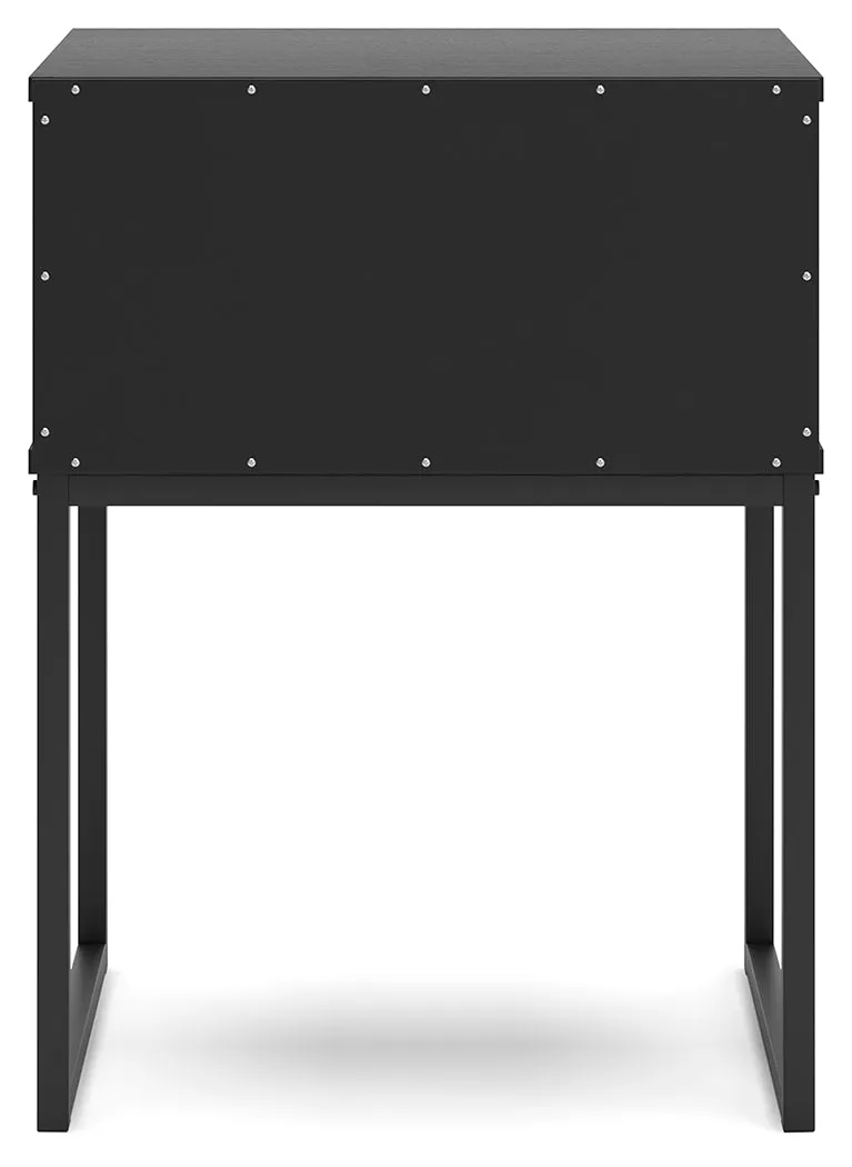 Socalle Twin Panel Headboard with Dresser, Chest and Nightstand in Black
