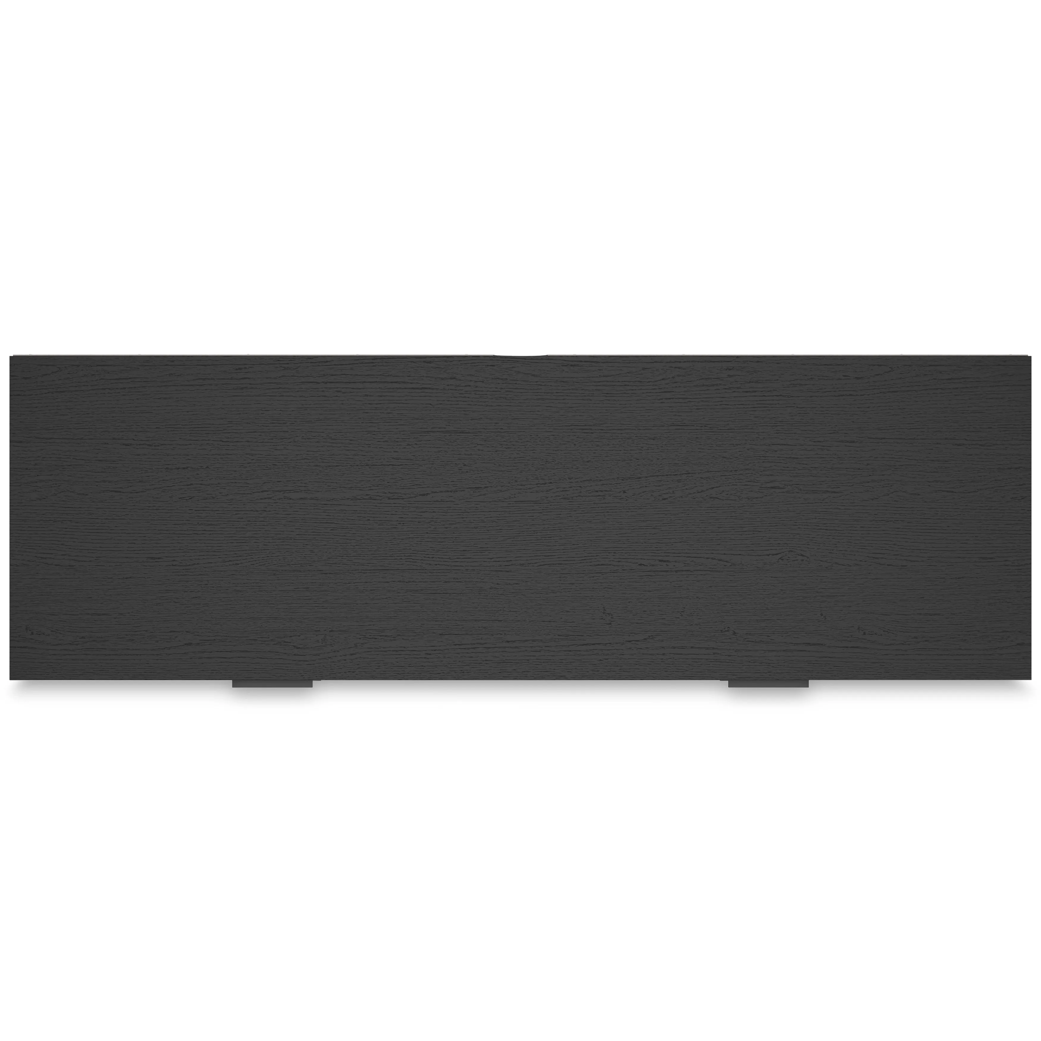 Socalle Twin Panel Headboard with Dresser, Chest and Nightstand in Black