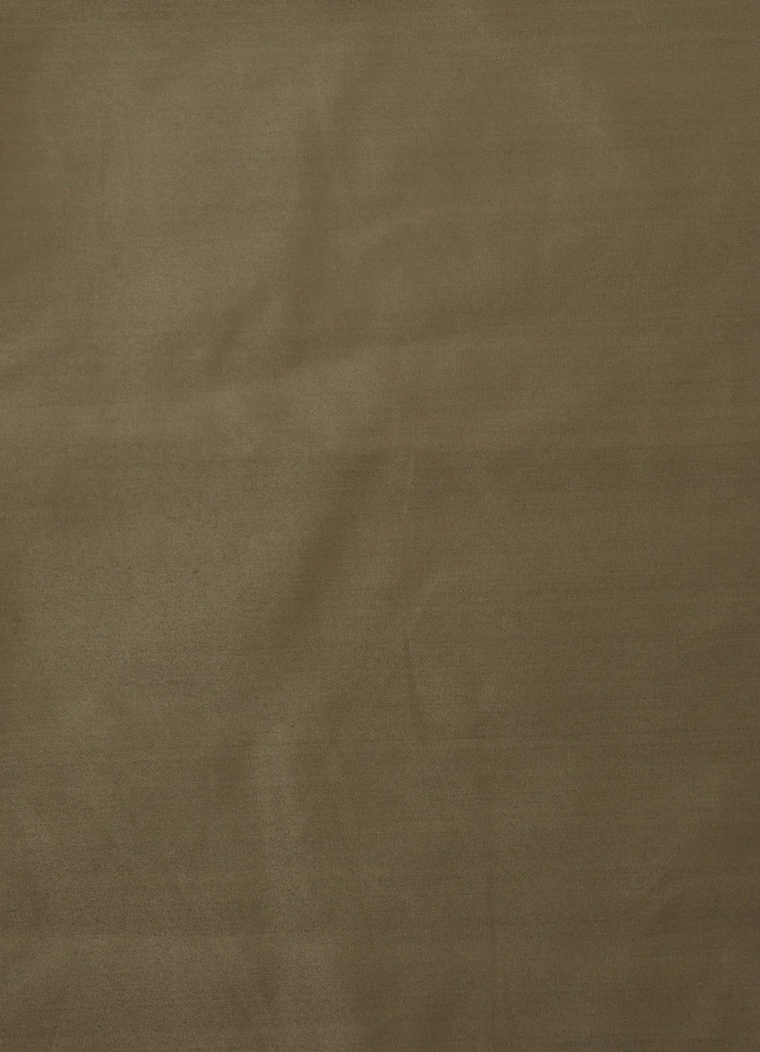 Soft and Durable Brown Cotton Satin Fabric - 1 Mtr Length