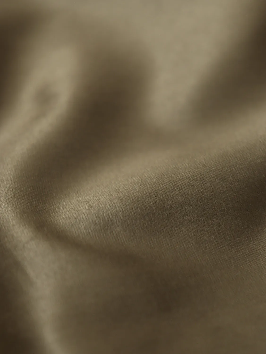 Soft and Durable Brown Cotton Satin Fabric - 1 Mtr Length