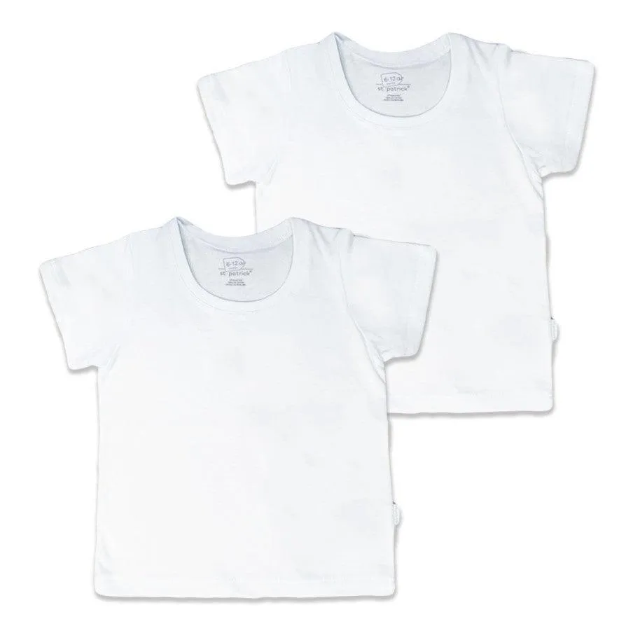 St. Patrick Essential T-Shirt Short Sleeves Plain/White 2's