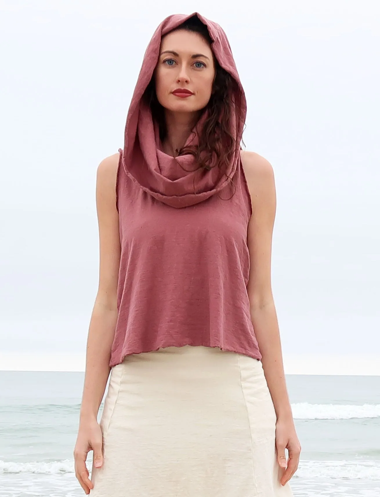 Super Cowl Ojai Cropped Shirt