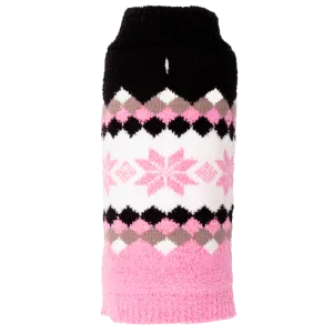 Sweater | Colorblock Snowflake