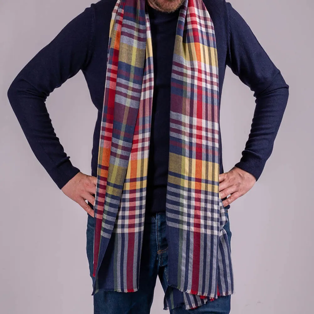 The York Fine Wool and Silk Scarf