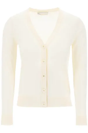 TORY BURCH 'simone' wool and silk cardigan