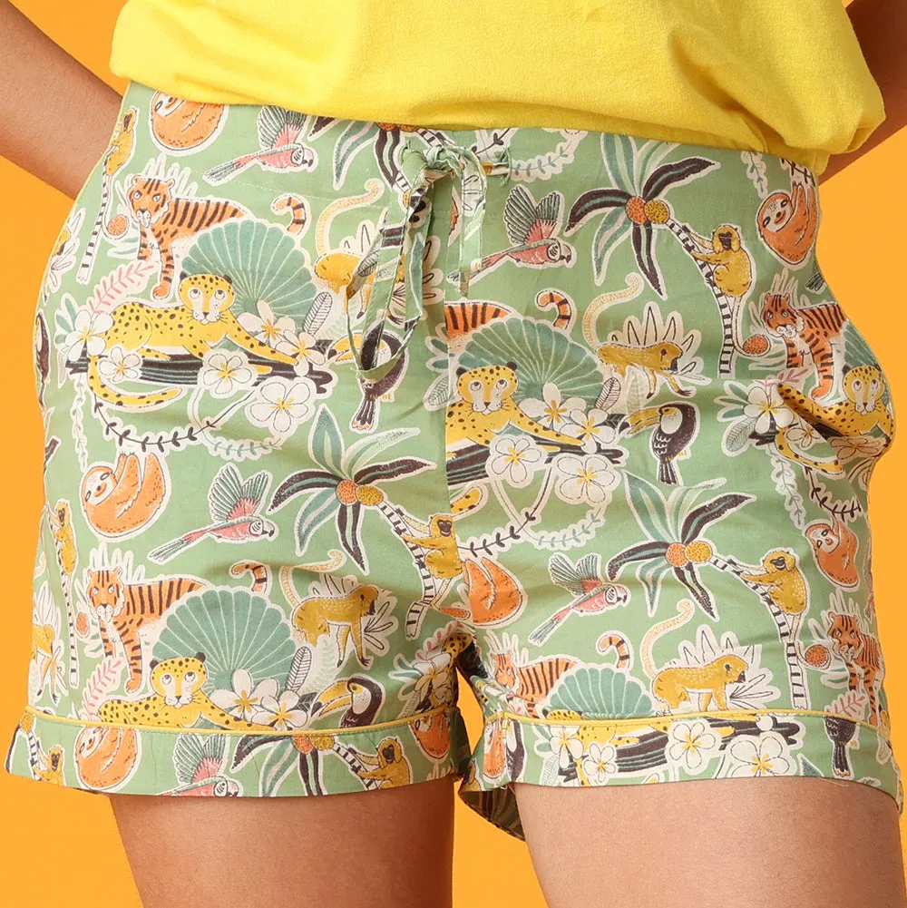 Tropical Jungle Shorts