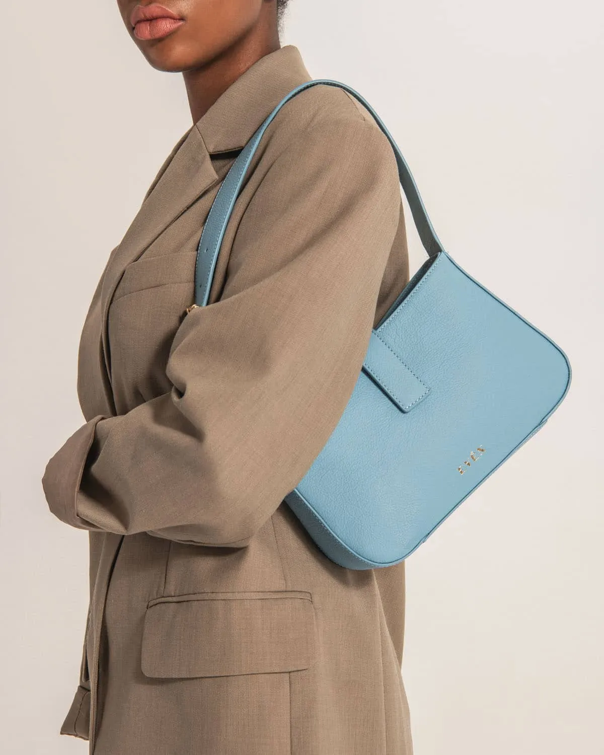 VALENTA Baguette Bag - Light Blue