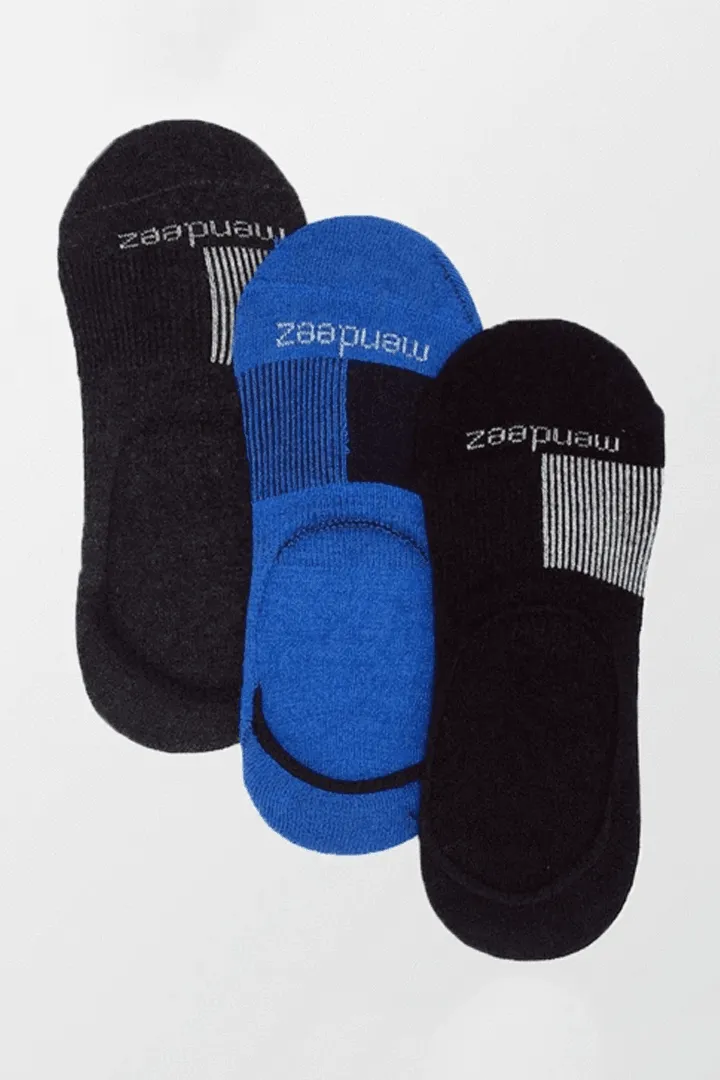 Valor Pack of 3 - No Show Socks - 3 Colors