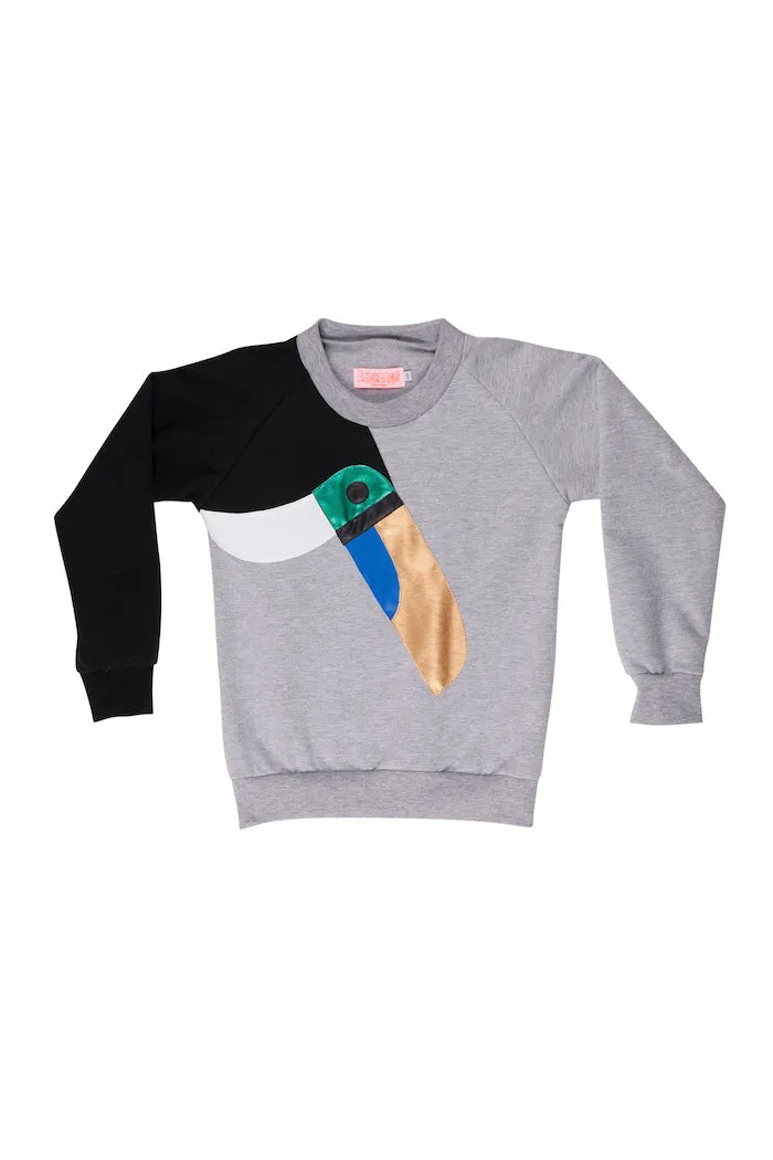 WAUW CAPOW By Bangbang Tucan Sweatshirt fleece